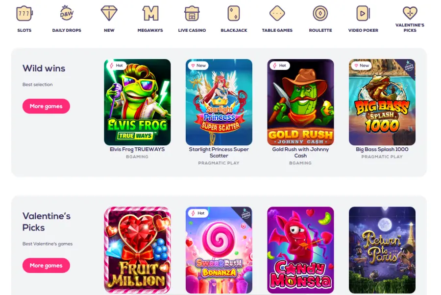 Wild fortune casino